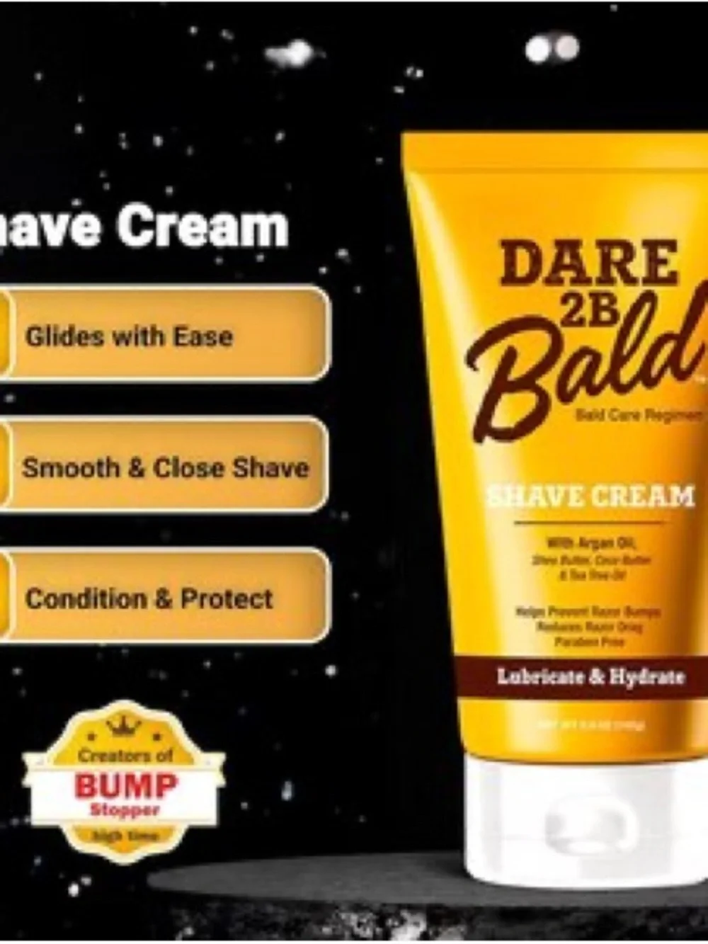 NWT Dare 2B Bald Shave Cream 5 OZ